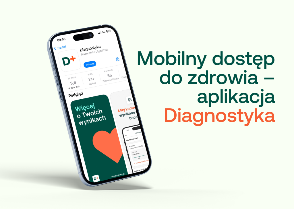 Mobilny dostęp do zdrowia – aplikacja Diagnostyki