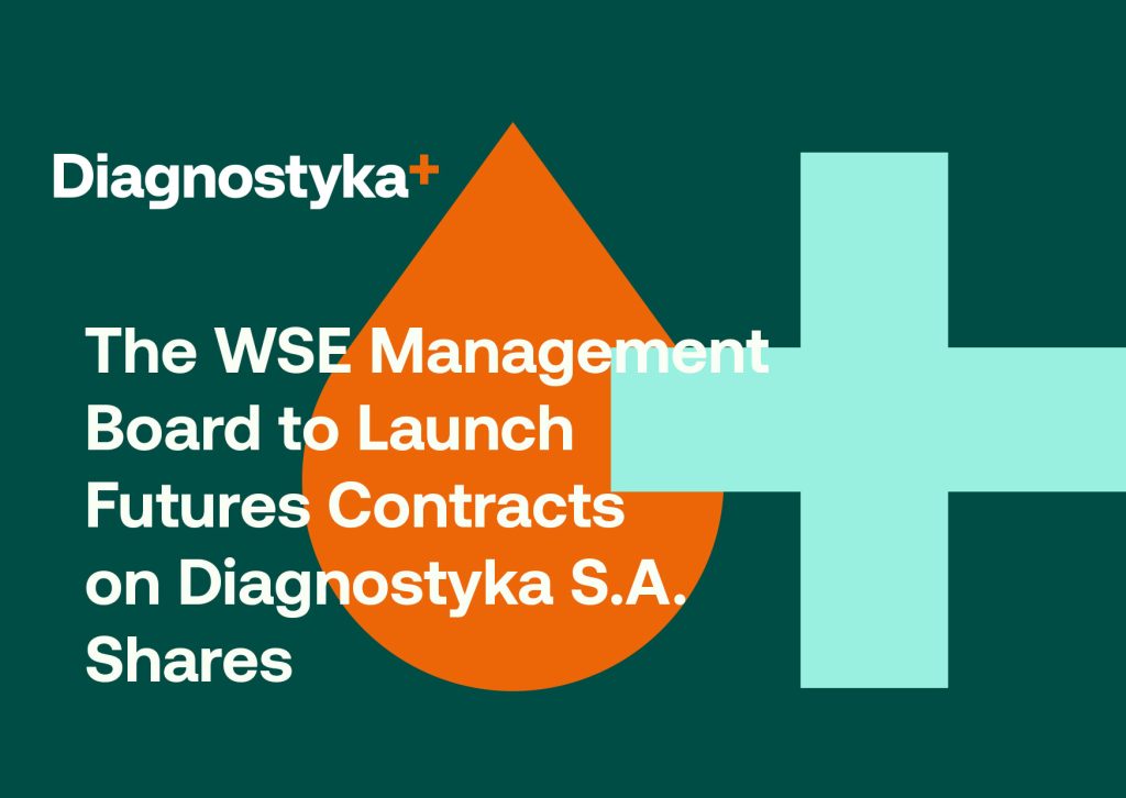 The WSE Management Board to Launch Futures Contracts on Diagnostyka S.A. Shares as of 30 June 2025